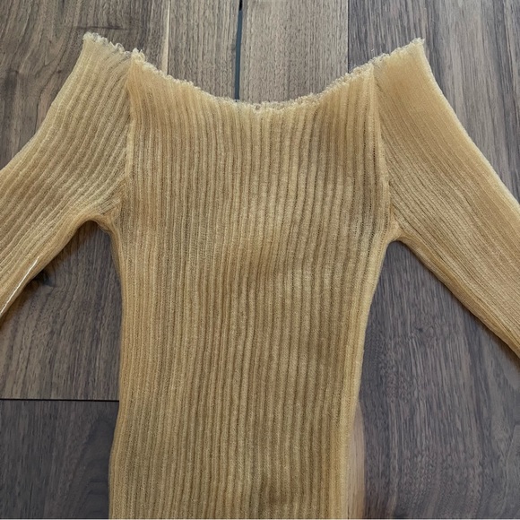 JACQUEMUS La maille Estello tight top - Picture 2 of 9